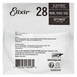 Elixir 16228 Optiweb .028 losse snaar met coating