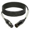 Klotz D3-3X2N1-01.0 DMX-kabel XLR male - XLR female 3-pins 1 meter