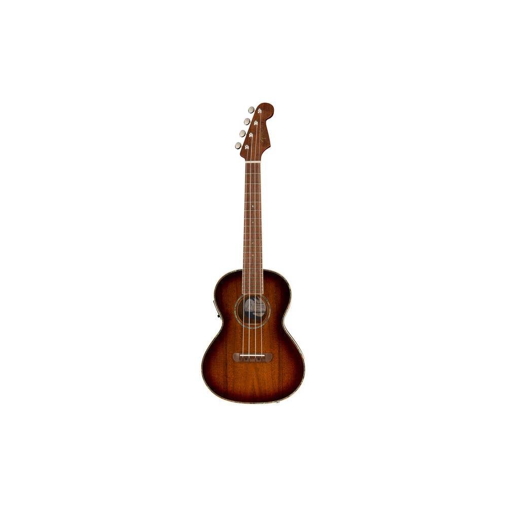 Fender California Coast Montecito tenor ukelele Acacia Shaded Edge Burst