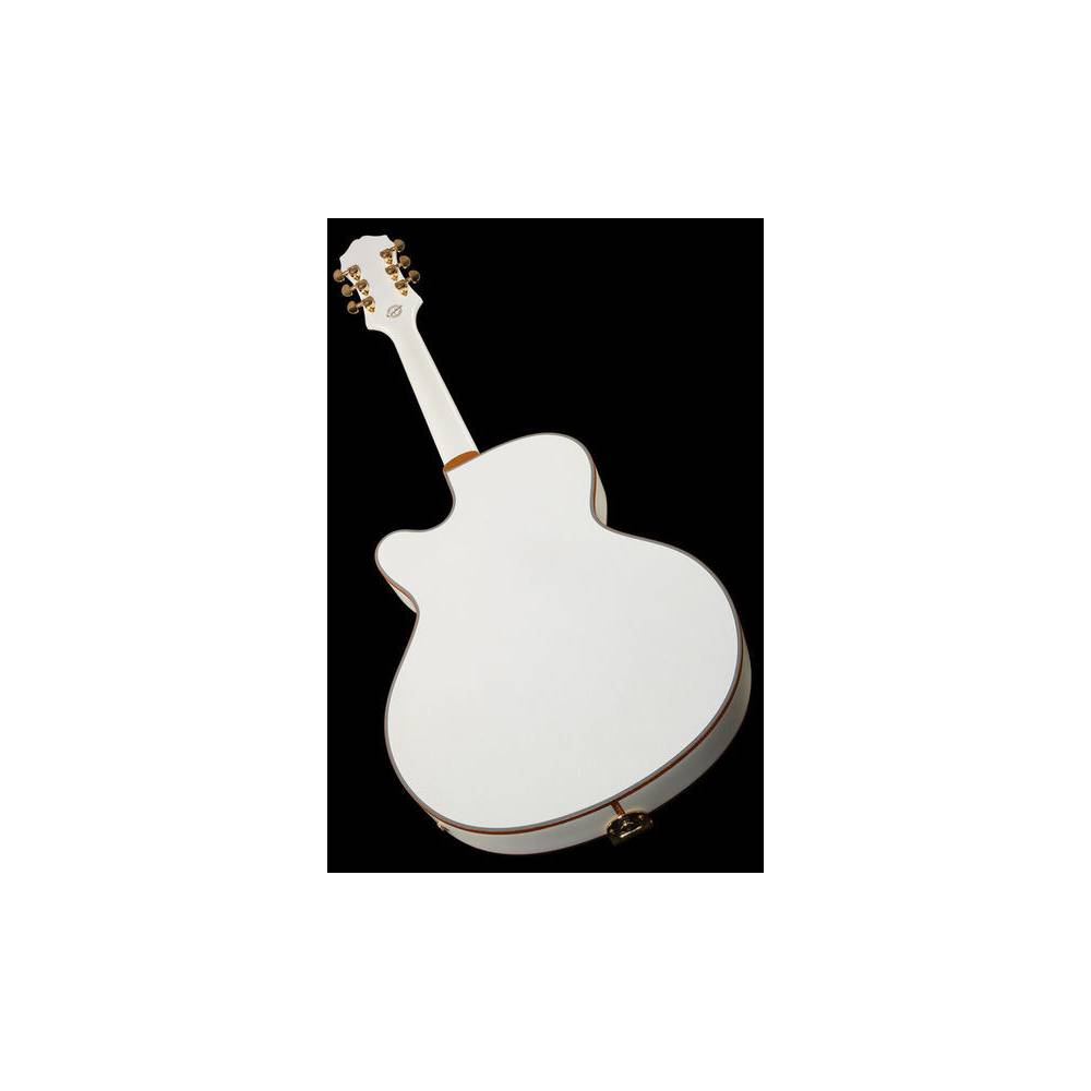 Epiphone Emperor Swingster Royale Pearl White