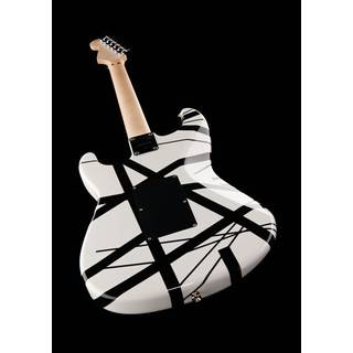 EVH Striped Serie elektrische gitaar wit-zwart
