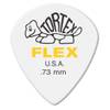 Dunlop 466P073 Tortex Flex Jazz III XL Pick 0.73 mm plectrumset (12 stuks)