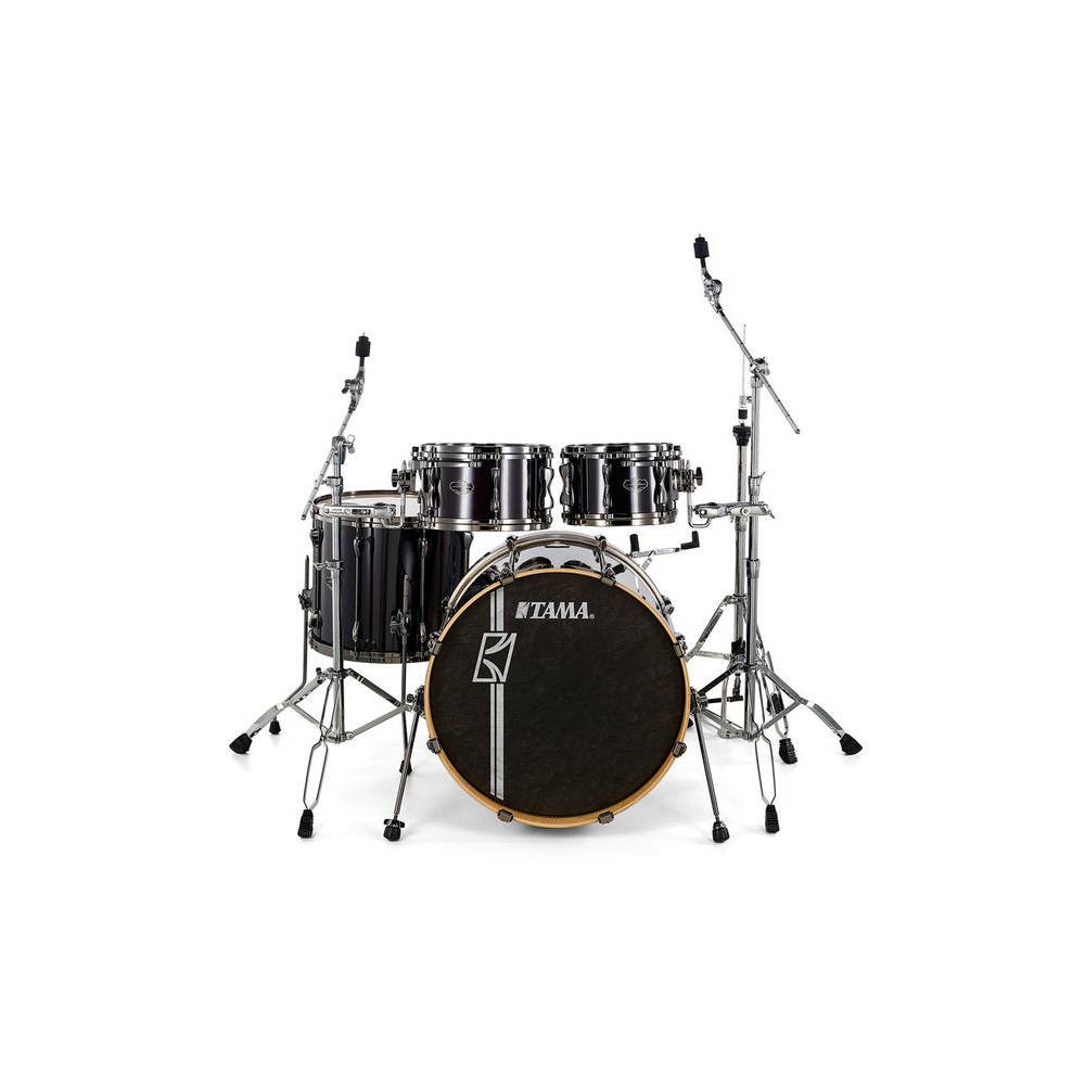 Tama Superstar HD Maple Brushed Charcoal Black 4-delige shellset