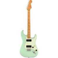 Fender Noventa Stratocaster MN Surf Green elektrische gitaar met deluxe gigbag