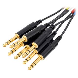 Cordial CML8-0FV5C Intro multikabel 8x XLR female - 8x 6.3mm TRS jack 5m