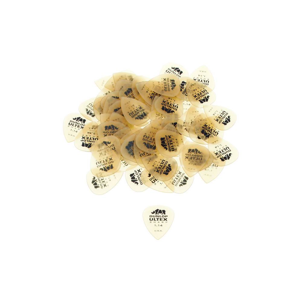 Dunlop Ultex Sharp 1.14 mm plectrum