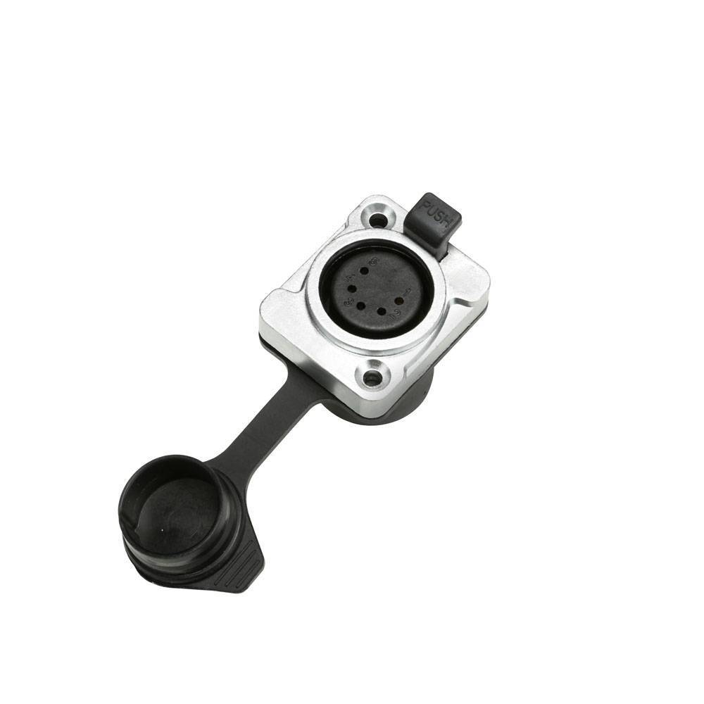 Adam Hall 7918 5-polig XLR female chassisdeel IP65