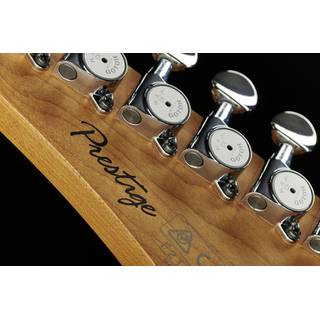 Ibanez AZ2204N Prestige Black elektrische gitaar met koffer