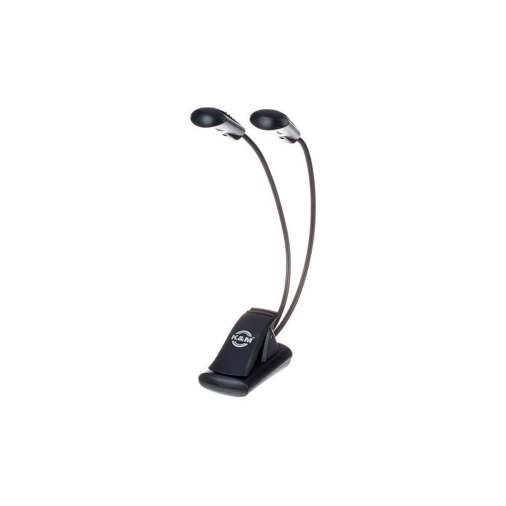 Konig & Meyer 12243 FlexLight lessenaarlamp met dubbele LED arm