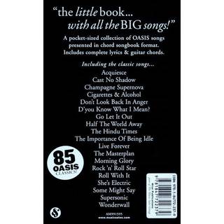 Hal Leonard The Little Black Songbook Oasis