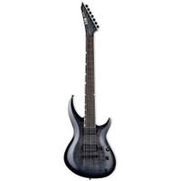 ESP LTD Deluxe H3-1007 Baritone See Thru Black Sunburst 7-snarige elektrische gitaar met 27 inch mensuur