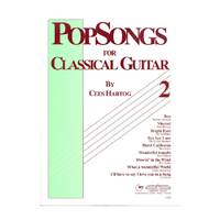 EMC Popsongs for Classical Guitar 2 - Cees Hartog gitaarboek