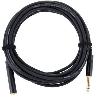 Cordial CFM5VK verlengkabel hoofdtelefoon 6.3 mm TRS jack 5m