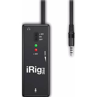 IK Multimedia iRig Pre microfoon interface voor iOS en Android