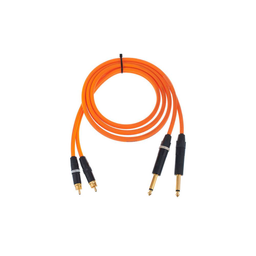 Cordial CEON DJ Plug RCA 1.5 O 6.3 mm TS jack - RCA kabelset
