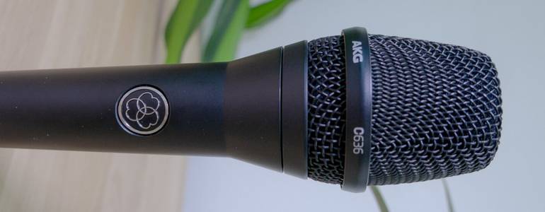 Review: AKG C636 Condenser Vocal Microphone 'studio sound on stage' 