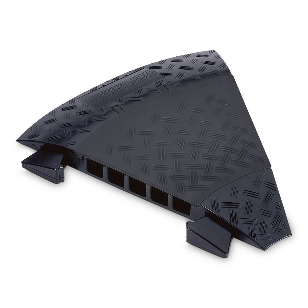 Defender Midi kabelbrug bocht zwart
