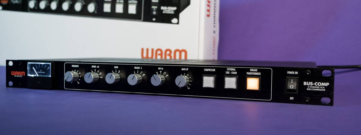 Review: Warm Audio 2 channel VCA Bus Compressor - InsideAudio