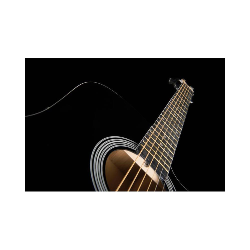 Squier SA-105CE BK elektrisch-akoestisch zwart