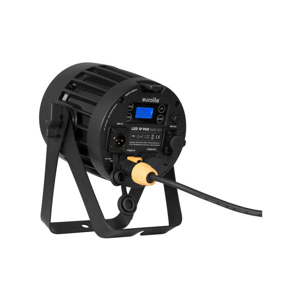 Eurolite LED IP Par 3x8W QCL IP65 spot