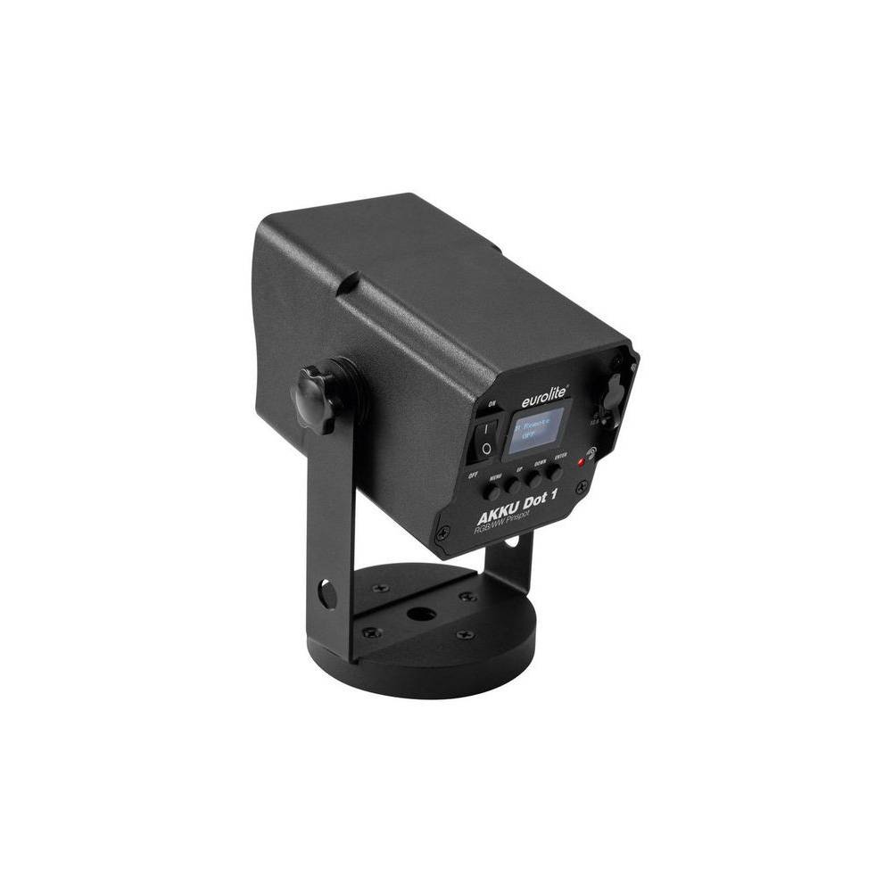 Eurolite AKKU Dot 1 RGB/WW QuickDMX accu gevoede pinspot