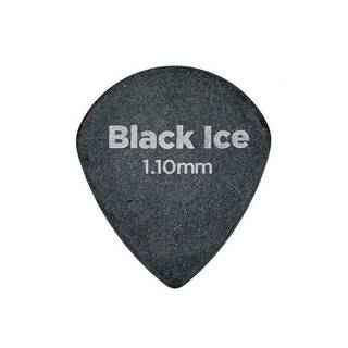 D'Addario 3DBK6-10 black ice plectra 10-pack heavy