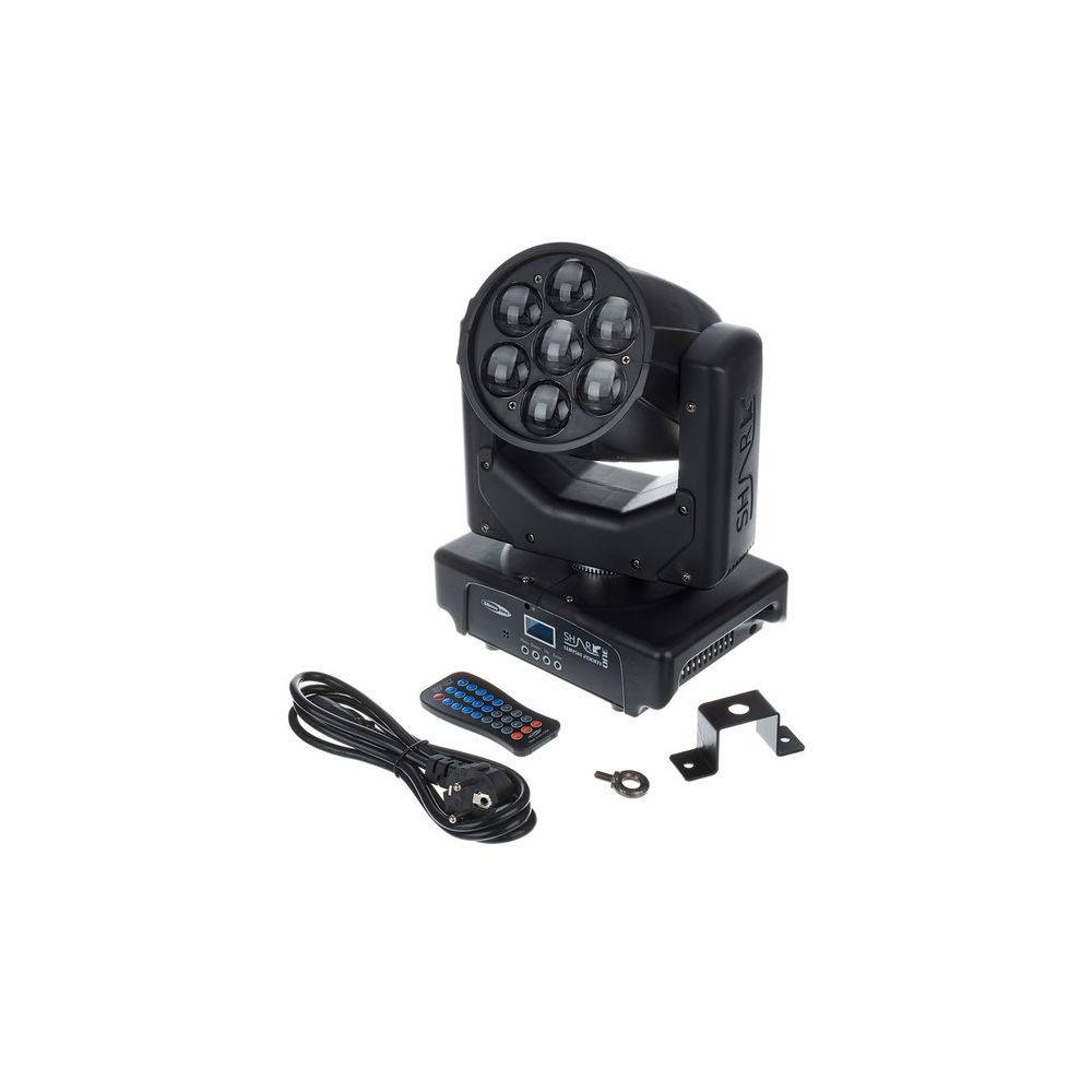 Showtec Shark Zoom Wash One RGBW LED movinghead