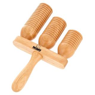 Nino Percussion NINO561 houten agogo 3-voudig
