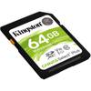 Kingston Canvas Plus SD 64GB geheugenkaart