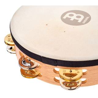 Meinl TAH2M-SNT Recording-Combo Wood Tambourine 10 inch met vel