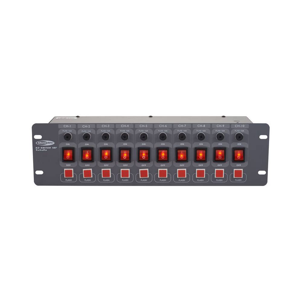 Showtec DJSwitch 10F Switchpanel