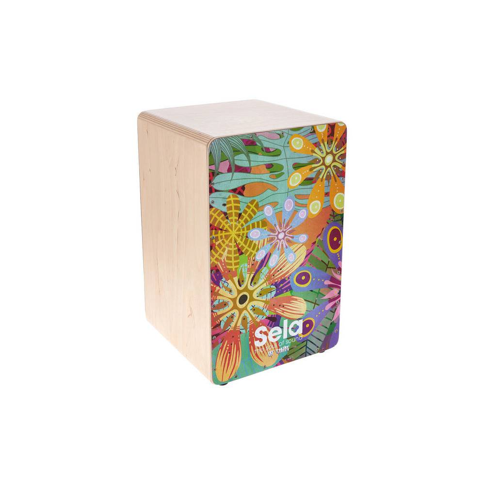 Sela SE 179 Art Series Flower Power cajon