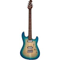 Music Man BFR Sabre HH Tremolo Coral Blue Burst elektrische gitaar met koffer