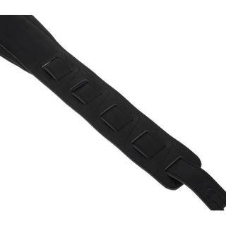 Richter 1647 Backline Series Black 8 cm brede gitaarband van zacht synthetisch leer