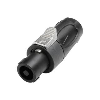 Adam Hall 7902 4-polig luidspreker kabeldeel zwart