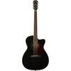 Fender Paramount PM-3CE Triple-0 Mahogany Black Top Limited Edition elektrisch-akoestische gitaar met koffer