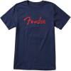 Fender Foil Spaghetti Logo T-shirt XXL