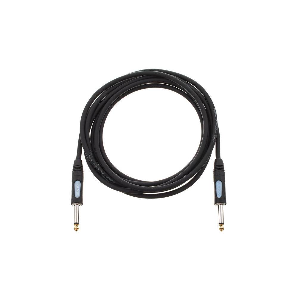 Cordial CCFI3PP Intro 6.3mm TS jack instrumentkabel 3m