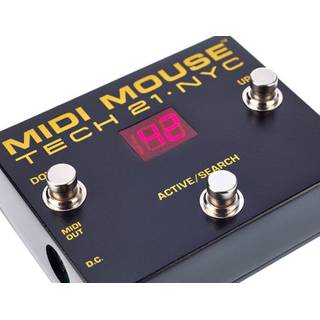 Tech 21 MIDI Mouse MIDI voetcontroller