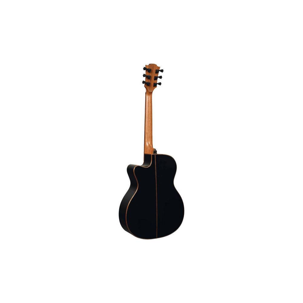 LAG Guitars Tramontane T118ACE-BLK Black elektrisch-akoestische westerngitaar