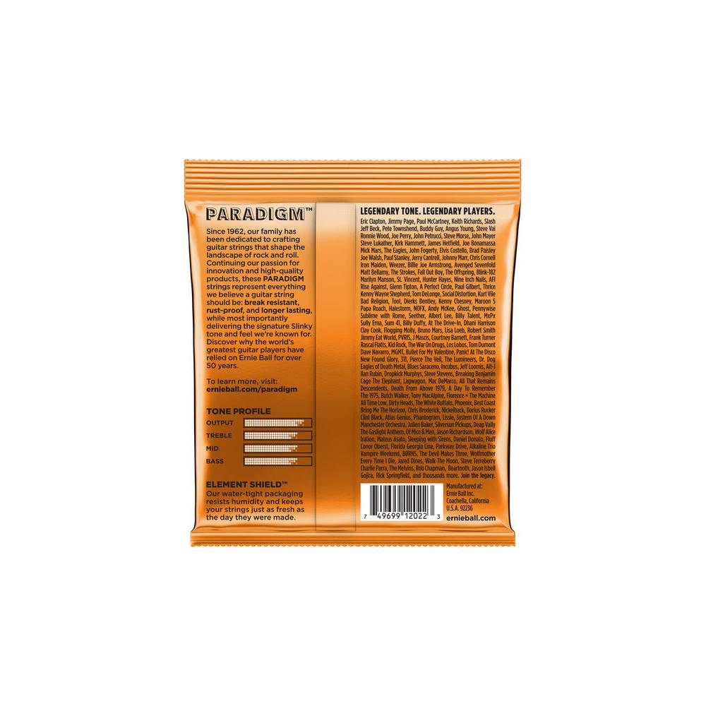 Hybrid Slinky 9-46 Ernie Ball Paradigm Electric Guitar Strings – 2 Pack ...