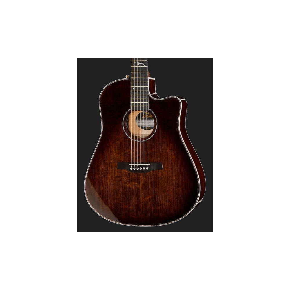 SEAGULL Artist Peppino Signature CW Bourbon Burst w/Anthem