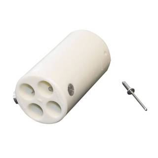 Showtec Pipe and drape 4-weg connector 50,4mm wit