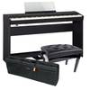 Roland FP-60-BK digitale piano + onderstel + pedaal-unit + pianobank + tas