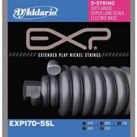 D'Addario EXP170-5SL snarenset voor elektrische basgitaar