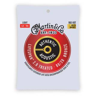 Martin Strings MA140T Authentic Lifespan 2.0 80/20 Bronze