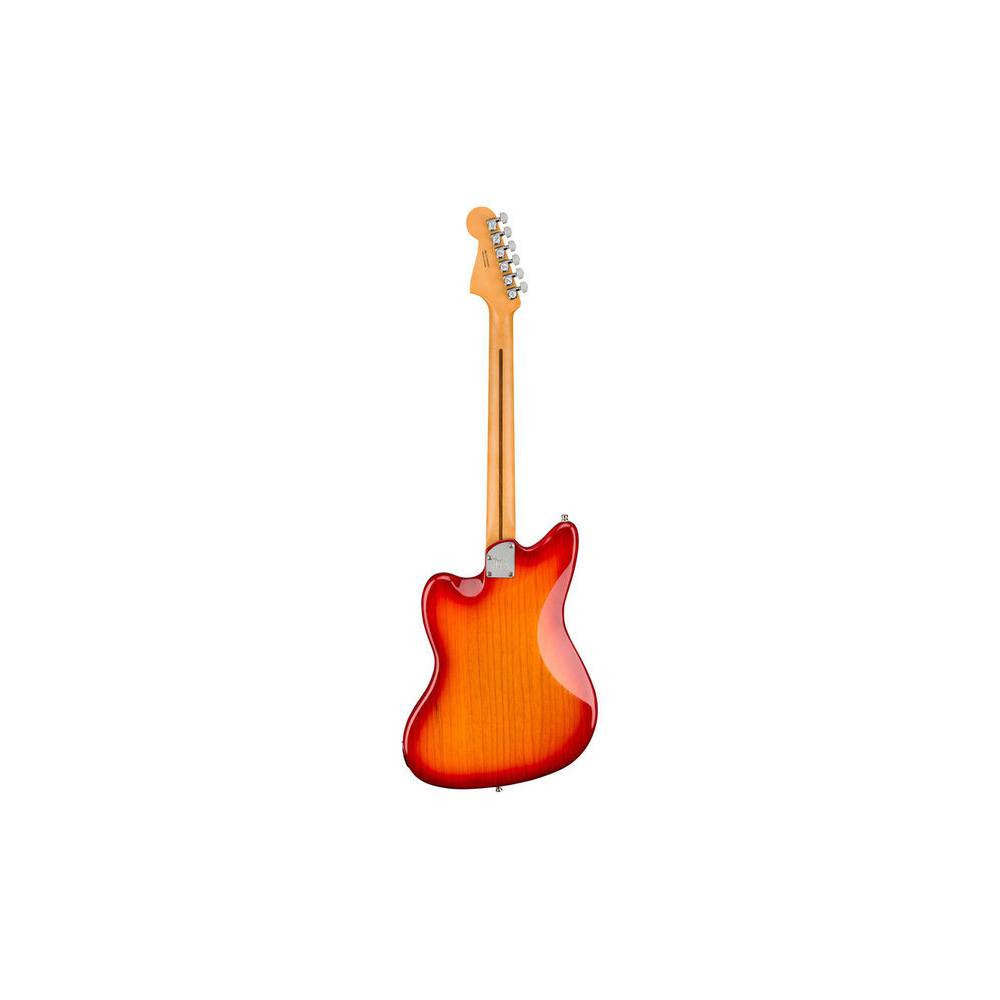 Fender American Ultra Jazzmaster Plasma Red Burst MN met koffer