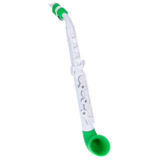 Nuvo jSax kunststof saxofoon voor kinderen wit-groen