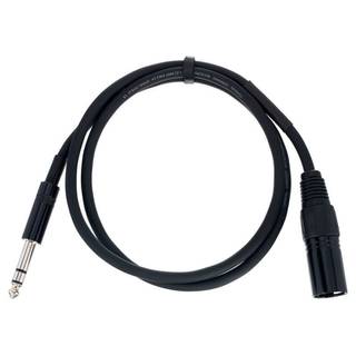 Cordial EM1MV Elements verloopkabel XLR male - 6.3mm TRS jack 1m