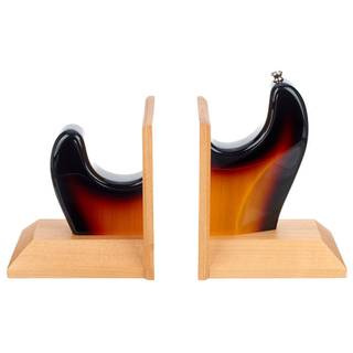 Fender Strat Body Bookends Sunburst boeksteunen